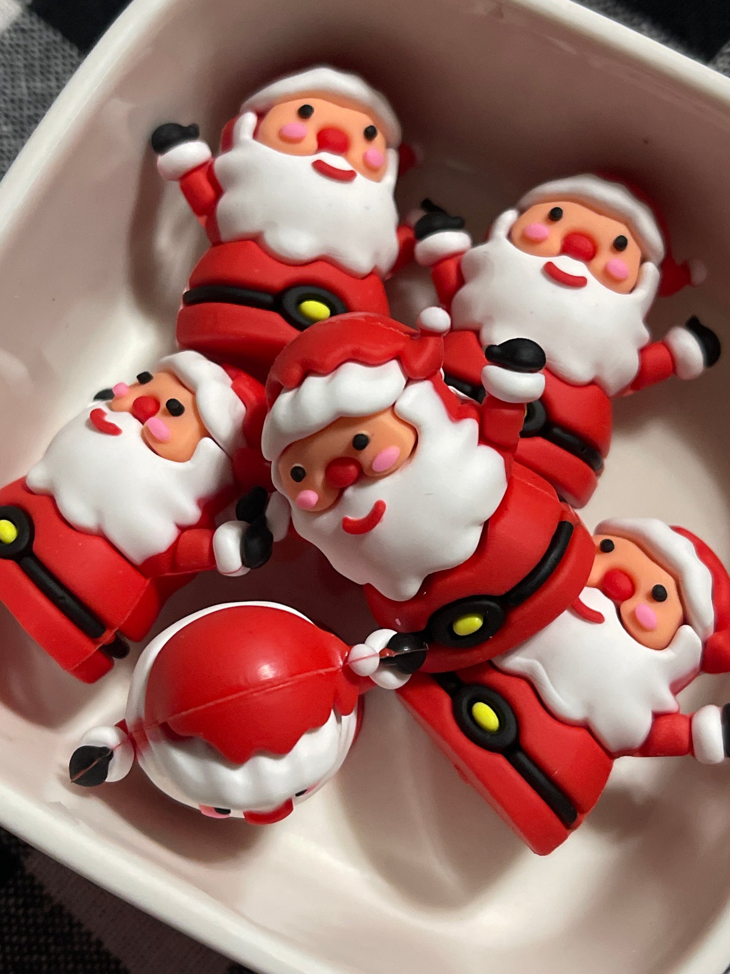 3D Santa Toppers
