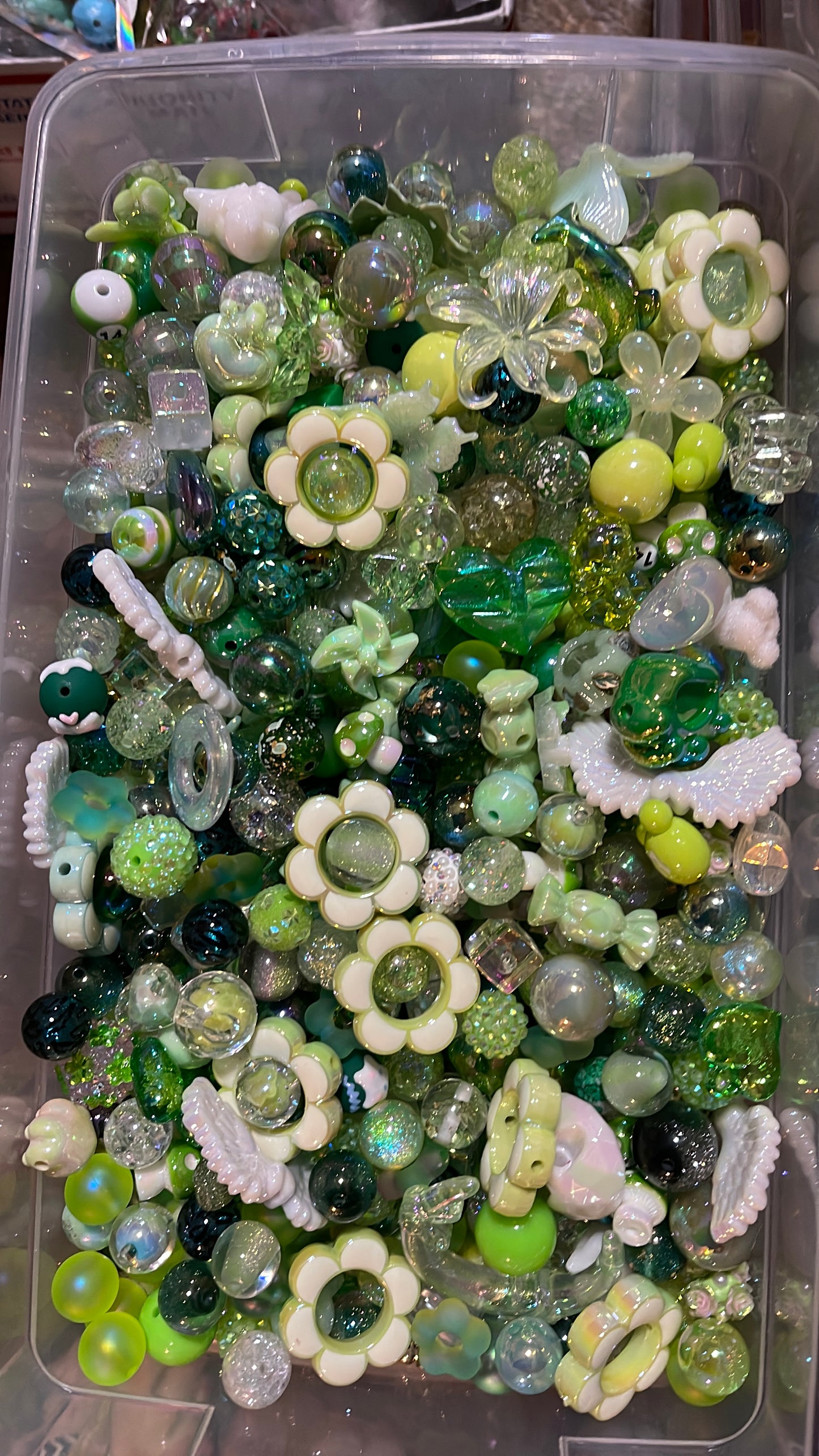 Beads mix by color