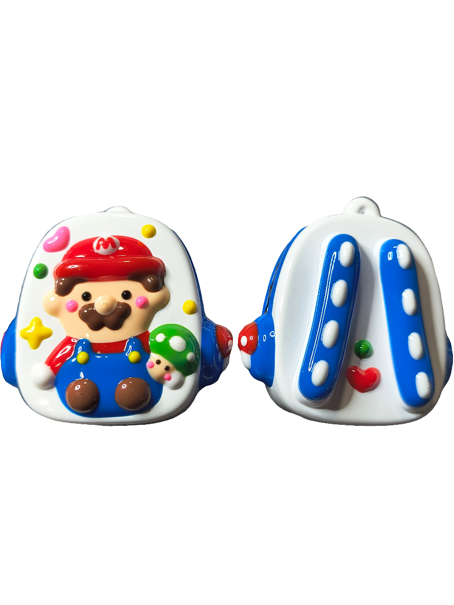Hand Painted Mario Beads