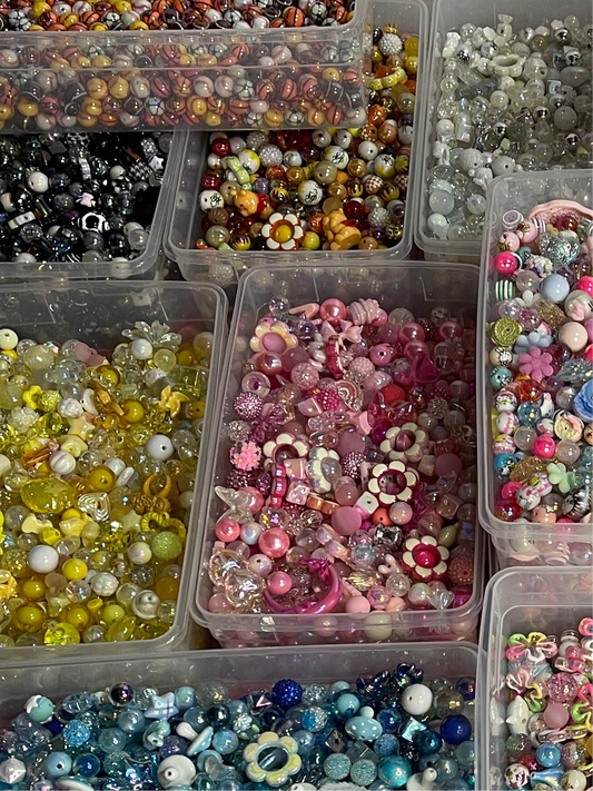 Beads mix by color