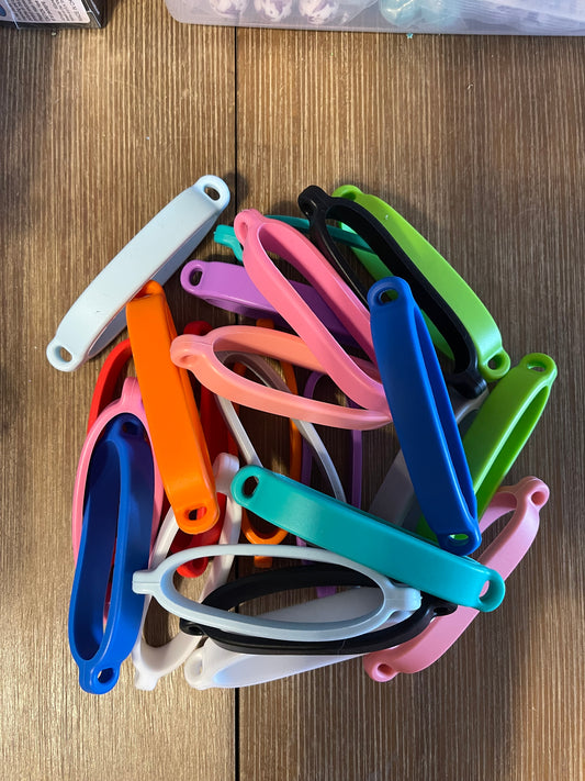 10pcs Cup Bottle Strap/ DIY for tumbler handle mix colors ￼