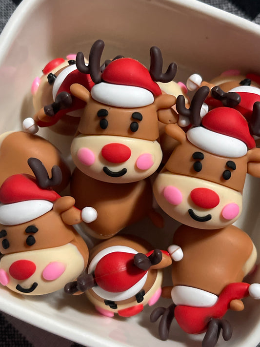 3D Rudolph Topper￼