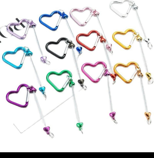 Beatable heart keychains ￼