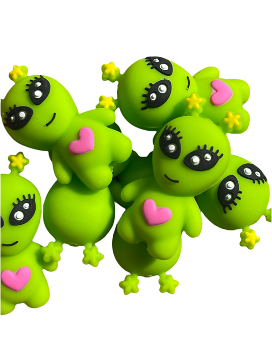 3D Green Alien