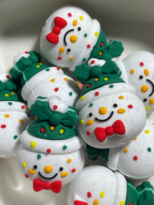 3D Snowman Focal