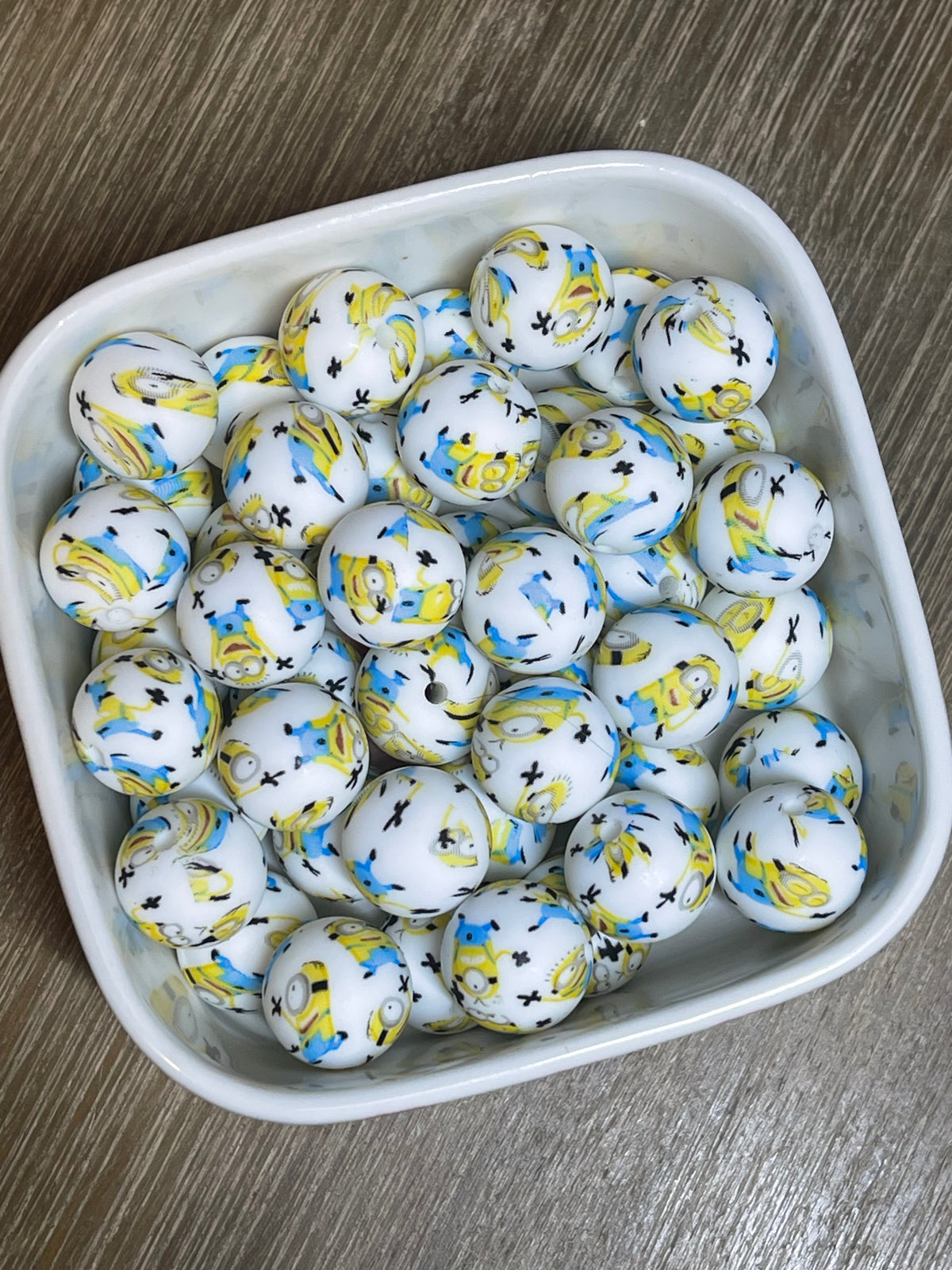 10pk 15mm Silicone Beads