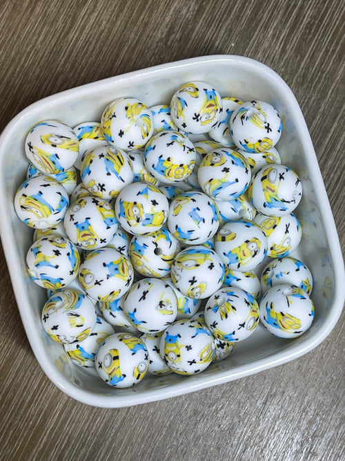 10pk 15mm Silicone Beads