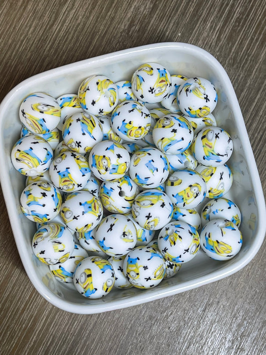 10pk 15mm Silicone Beads
