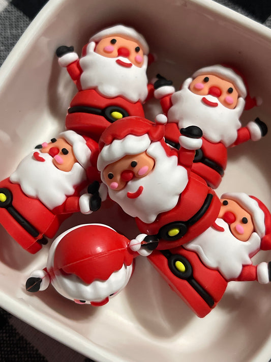 3D Santa Toppers