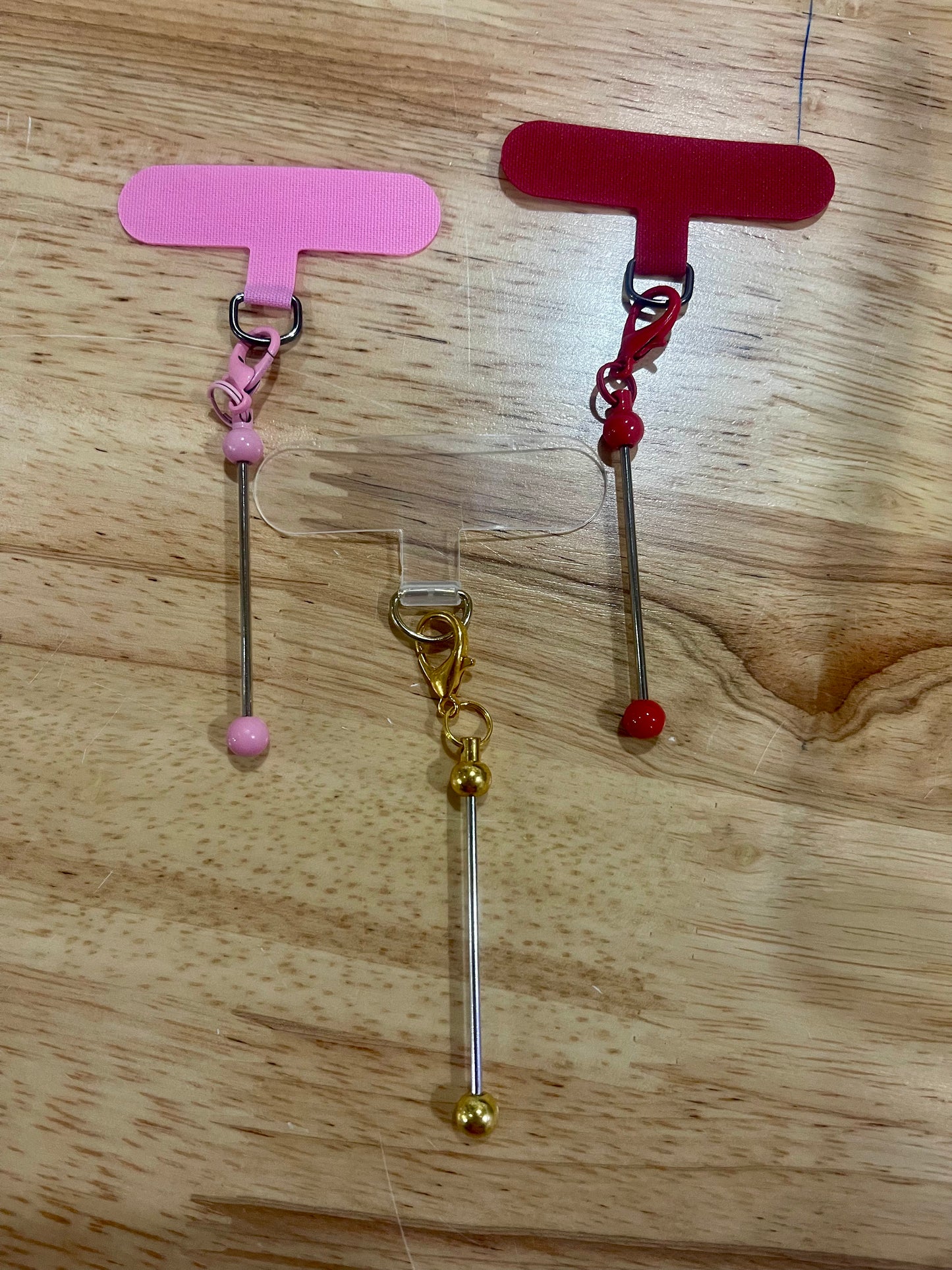 Beadable Phone Charm