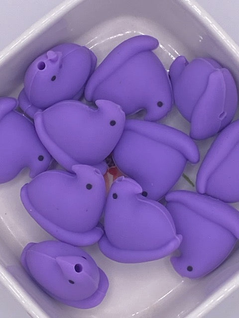 3D Easter Peeps Silicone Focals