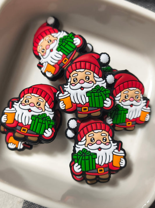 Santa With Coffee