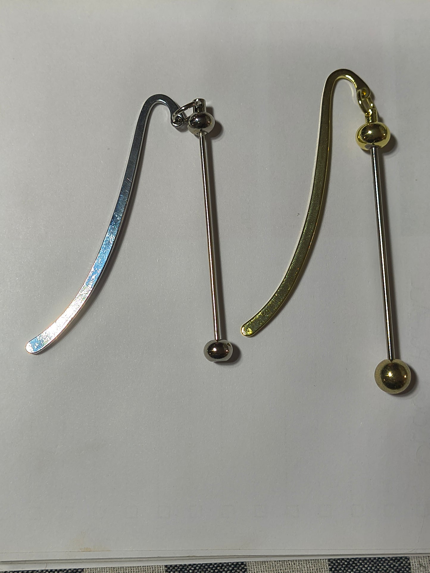 Beadable Bookmarks