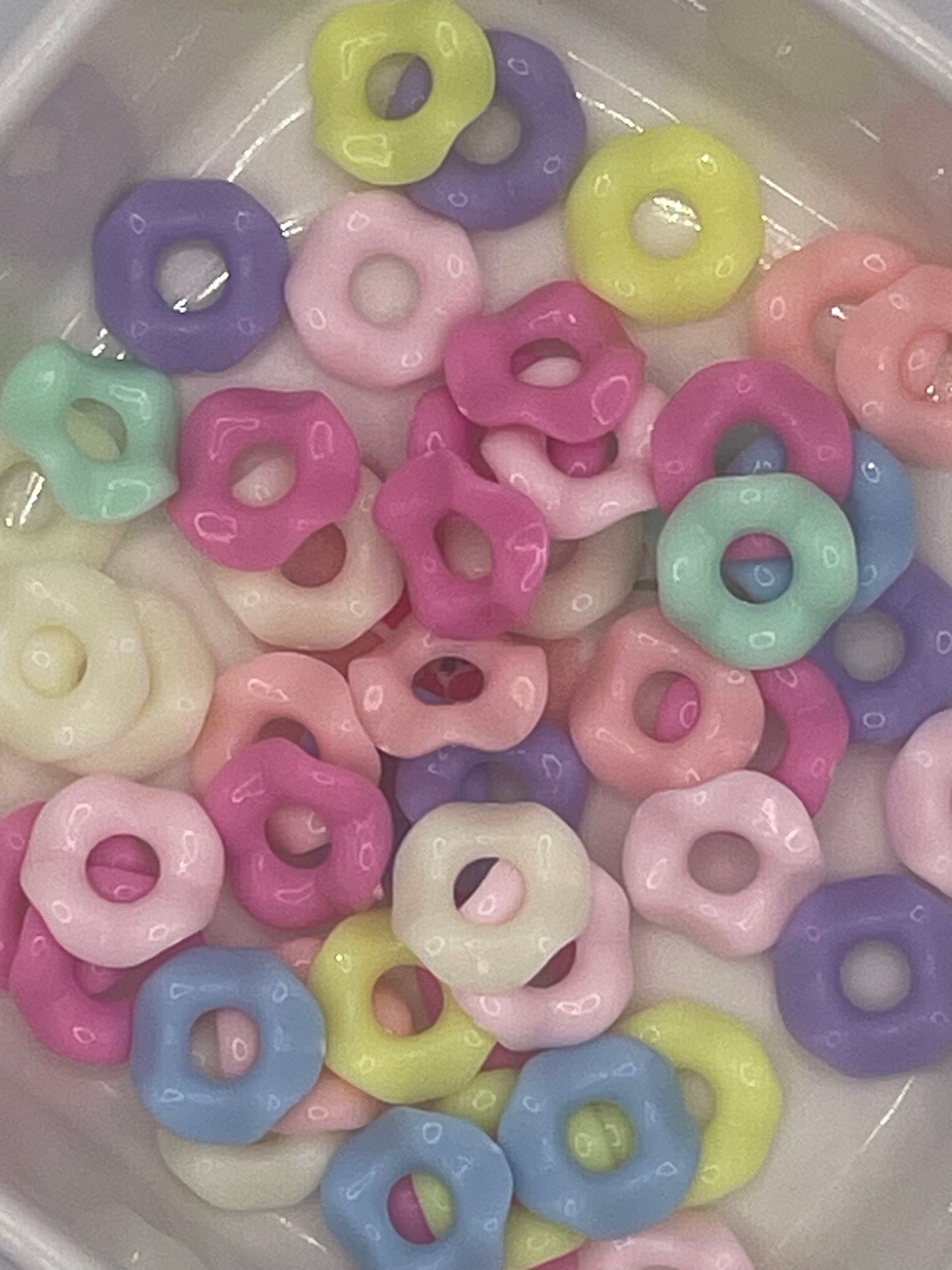 12mm Wavy Spacers 25pcs Mix