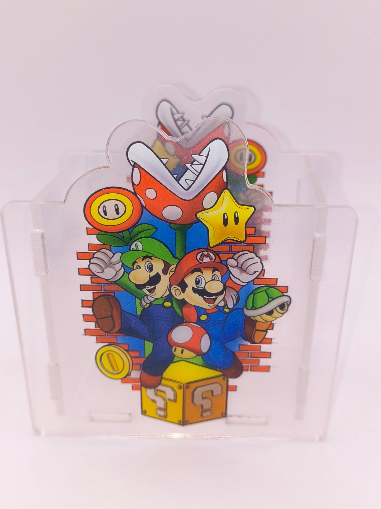 Mario & Luigi Double Sided Pen Box(23)