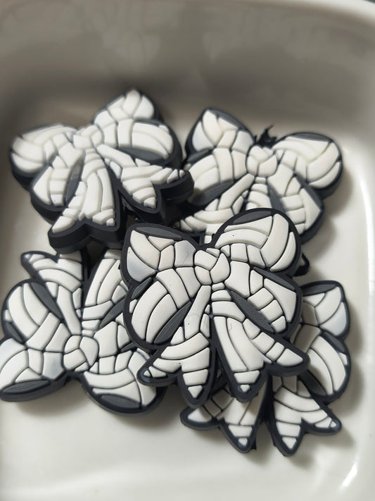 Black and White Mummy Bow