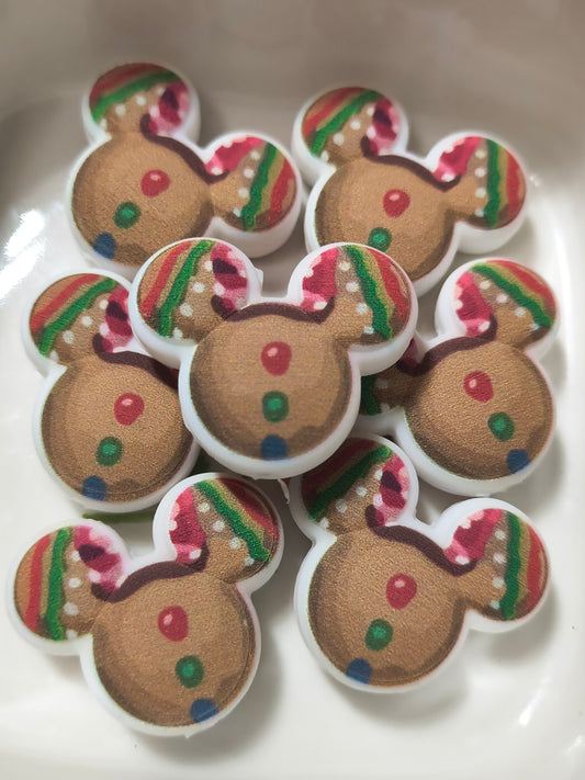 Gingerbread Mickey Heads