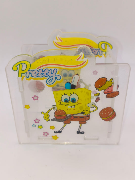Hey There Pretty SpongeBob Double Sided Pen Box(19)