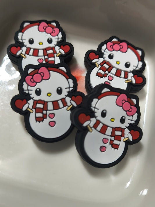 Hello Kitty Snowman