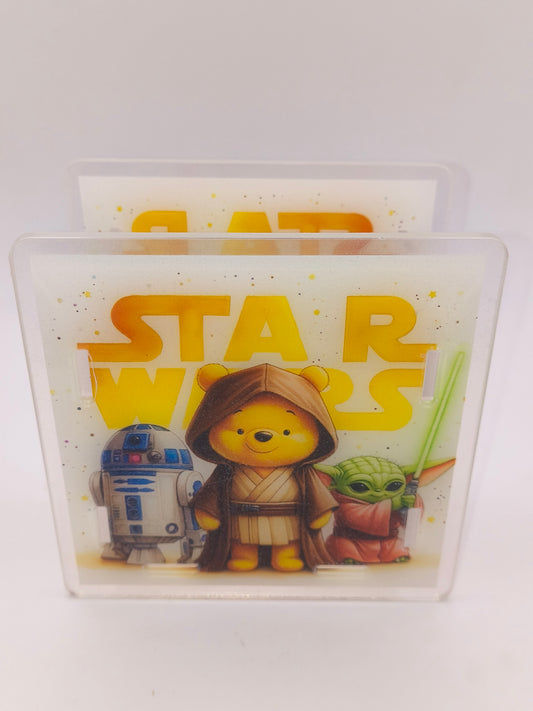 Star Wars Pooh Bear Double Sided Pen Box(2)
