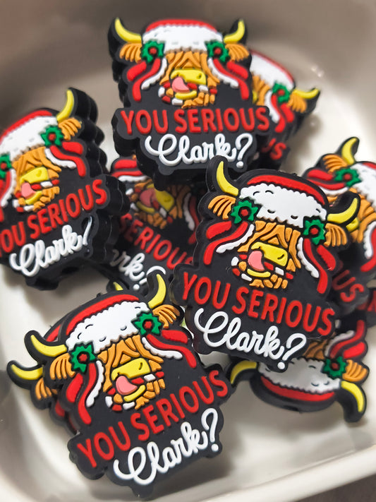 You Serious Clark Christmas Cow