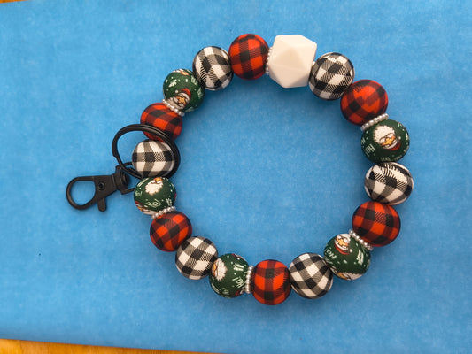 Santa HoHoHo Wristlet