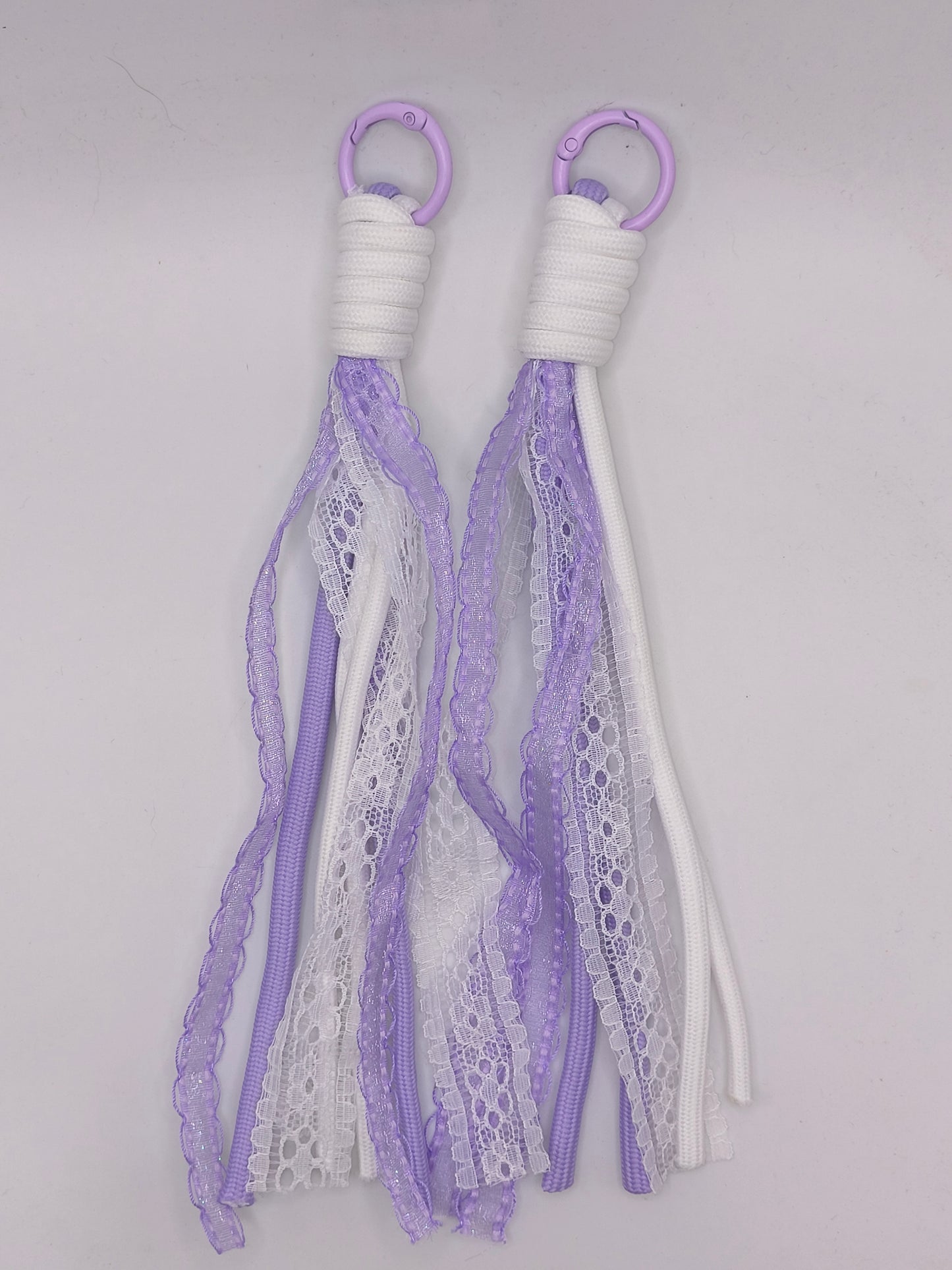 Lace Braided Keychain