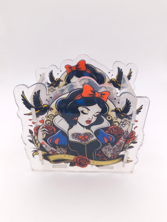 Tattoo Snow White Double Sided Pen Box(63)