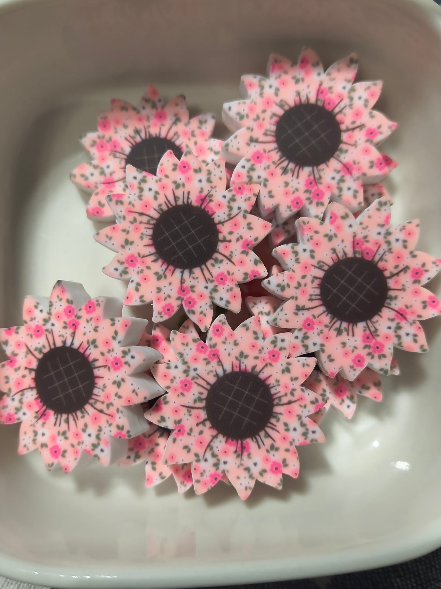 Pink Flower With Small Flowers
