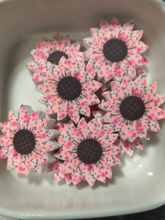 Pink Flower With Small Flowers