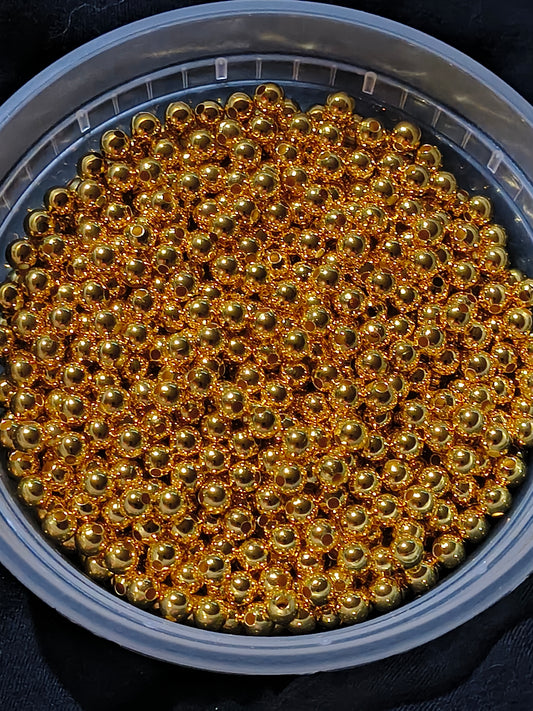 25pcs Gold Bead Spacers