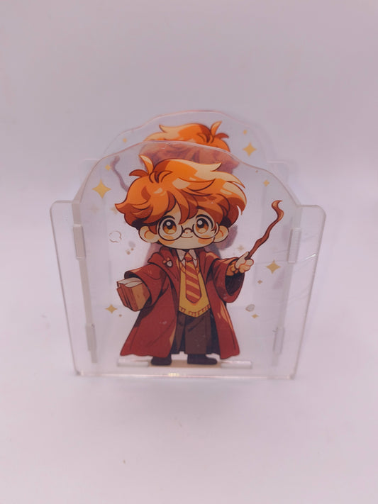Anime Style Harry Potter Double Sided Pen Box(10)