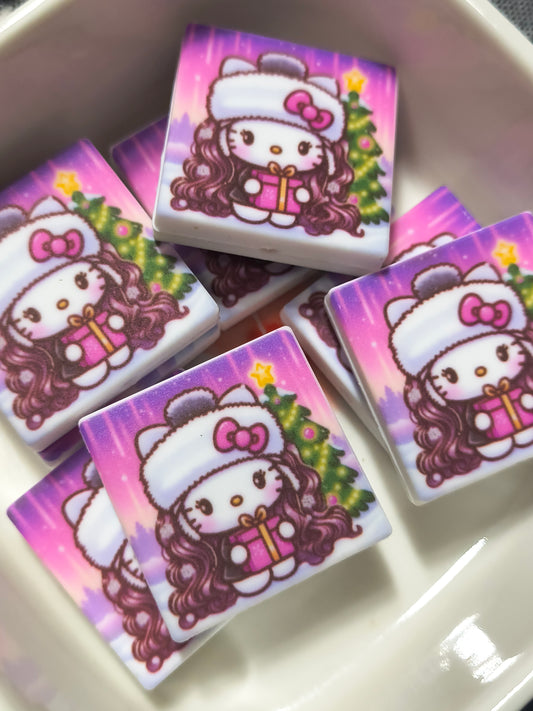 Long Hair Hello Kitty Christmas